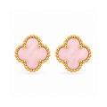 Boucles d'oreilles Jasmine rose