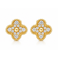 Boucles d'oreilles Jasmine strass