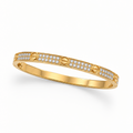 Bracelet jonc Amour épais
