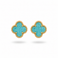 Boucles d'oreilles Jasmine Turquoise