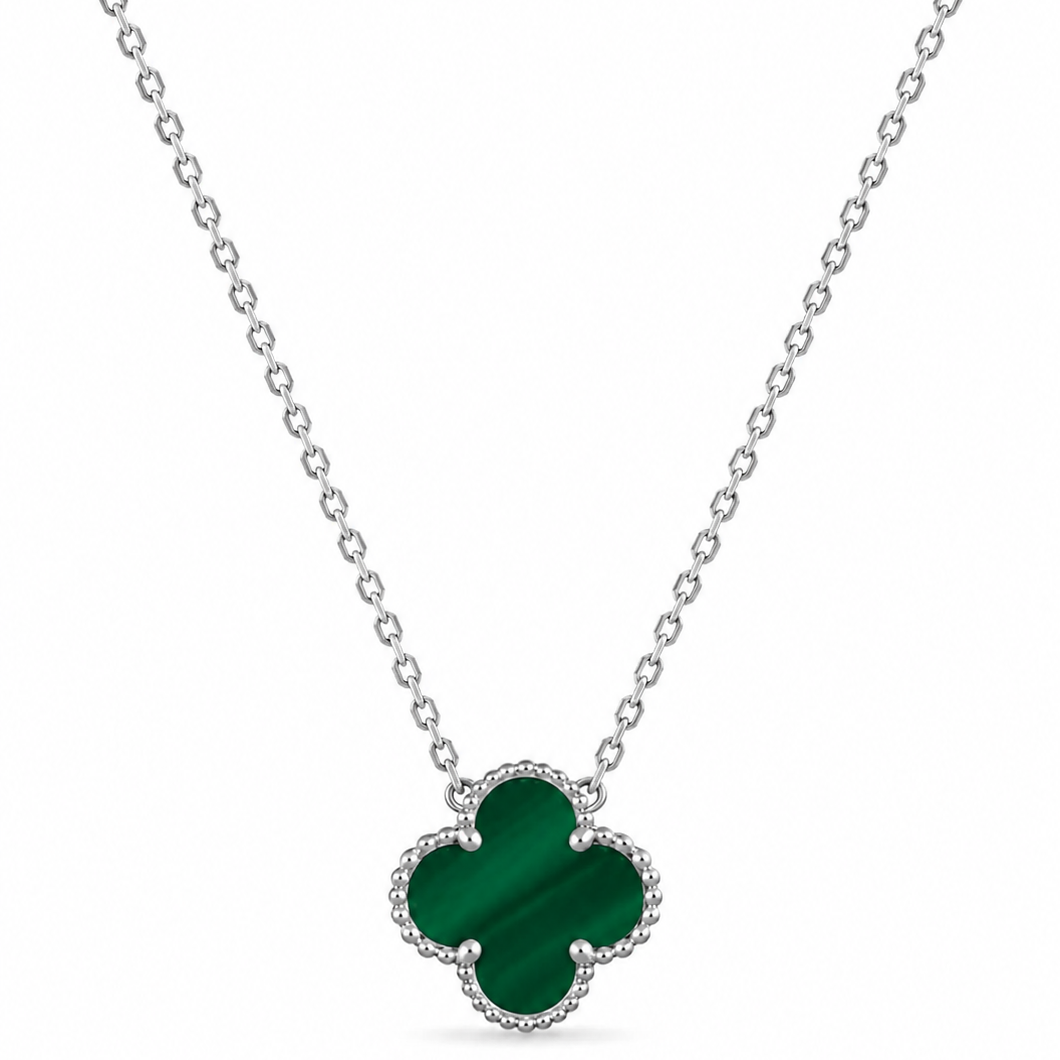Collier Jasmine Émeraude