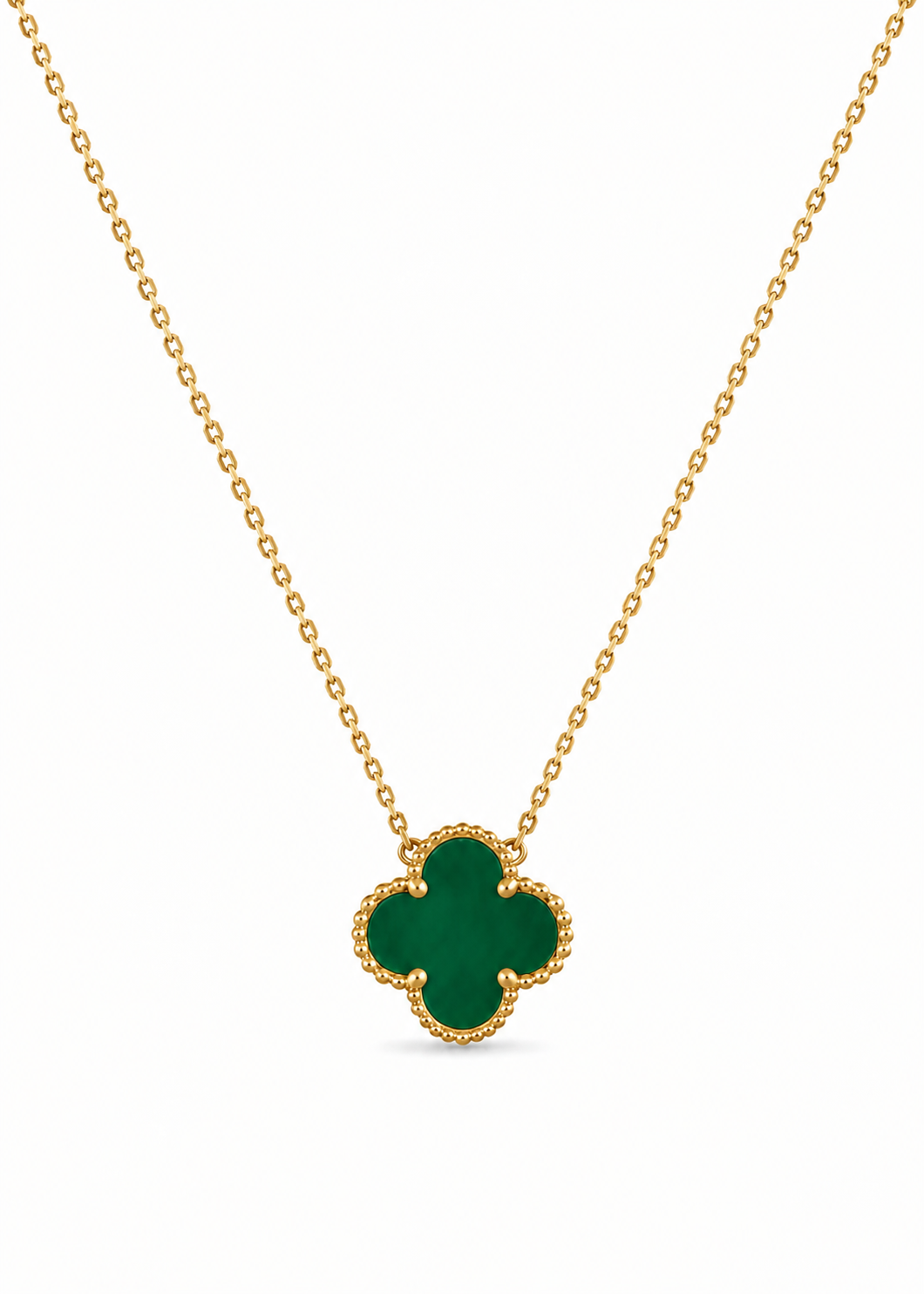 Collier Jasmine Émeraude