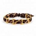Bracelet Jonc Léopard