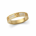 Bague Amour strass